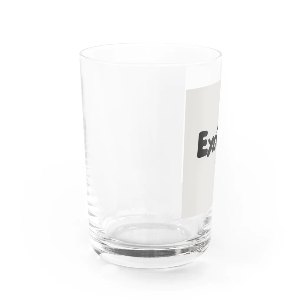 ecxitadoのexcitado Water Glass :left