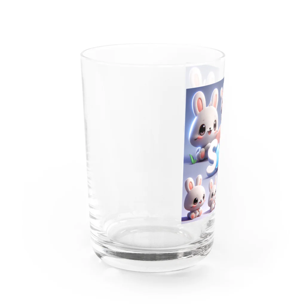 Bunny RingのSOXL Kabukura girls Water Glass :left