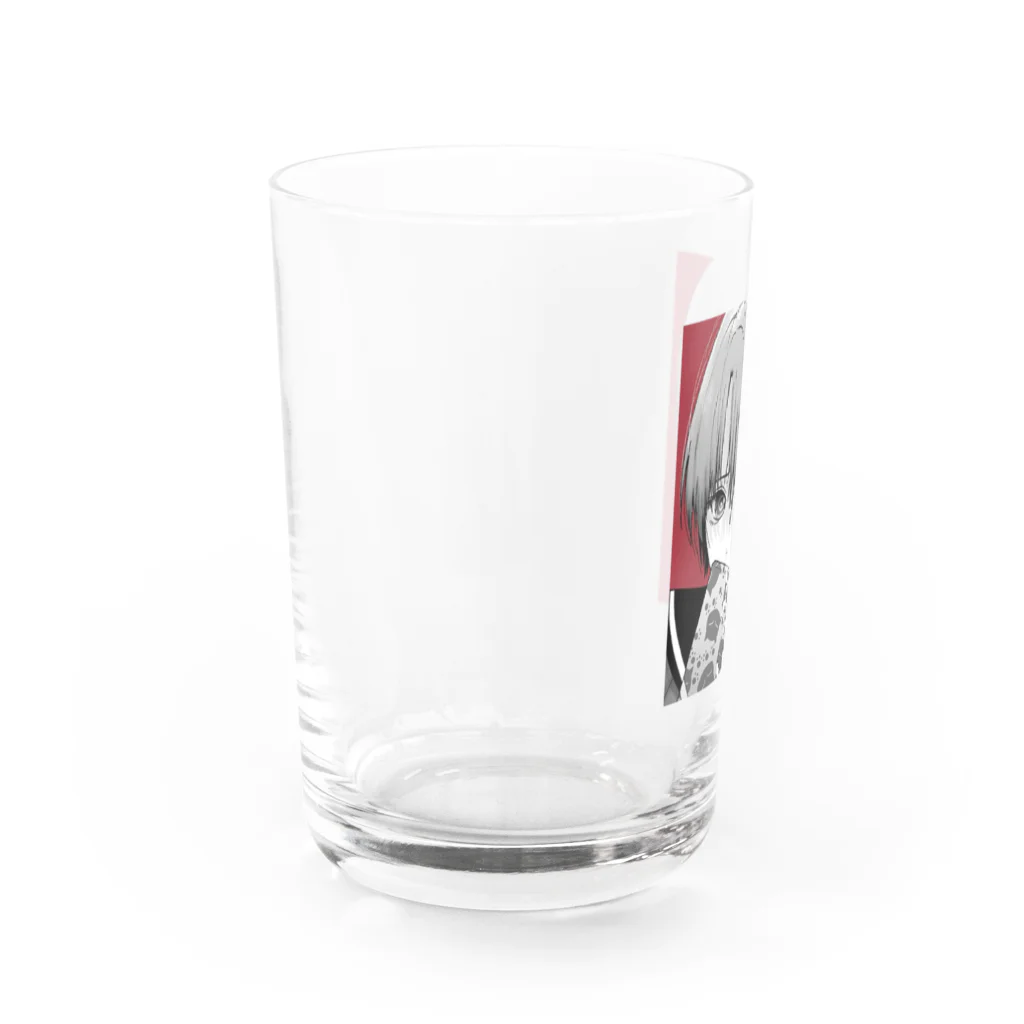 赤い鳥居のlain  Water Glass :left