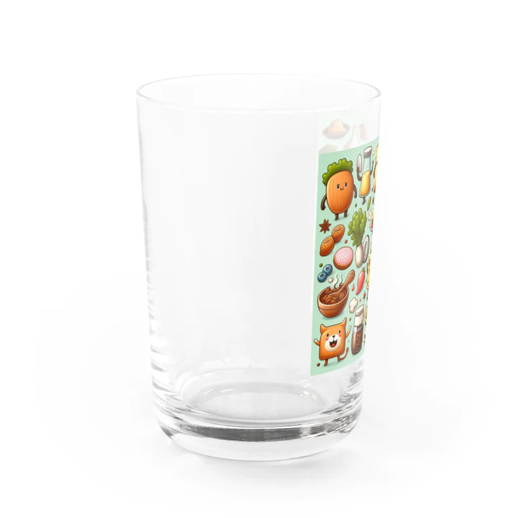 anon_の食材妖精 Water Glass :left