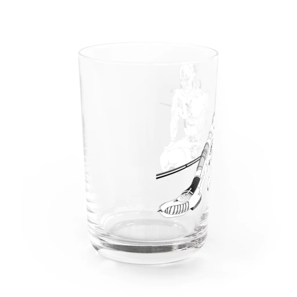 T_Bandyの待機してる男 Water Glass :left