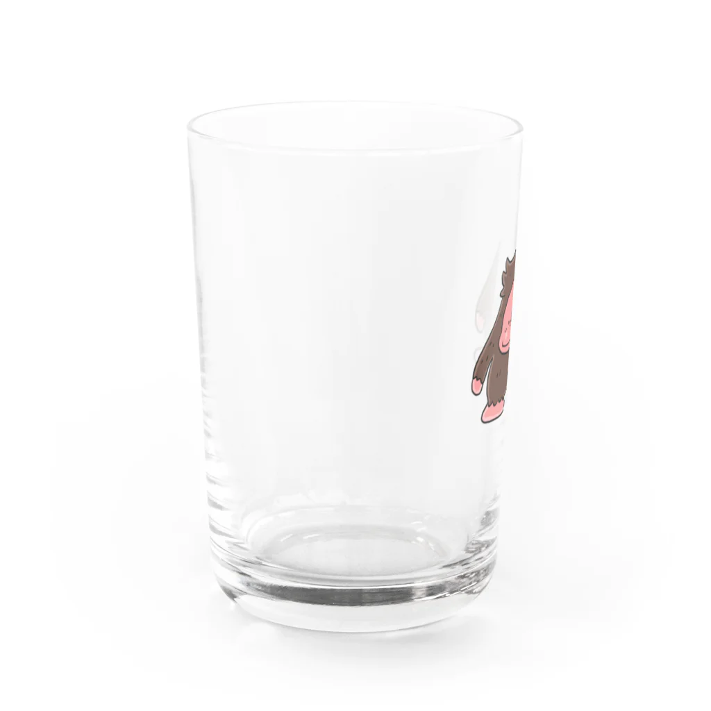 もふもふ堂のビッグフット Water Glass :left