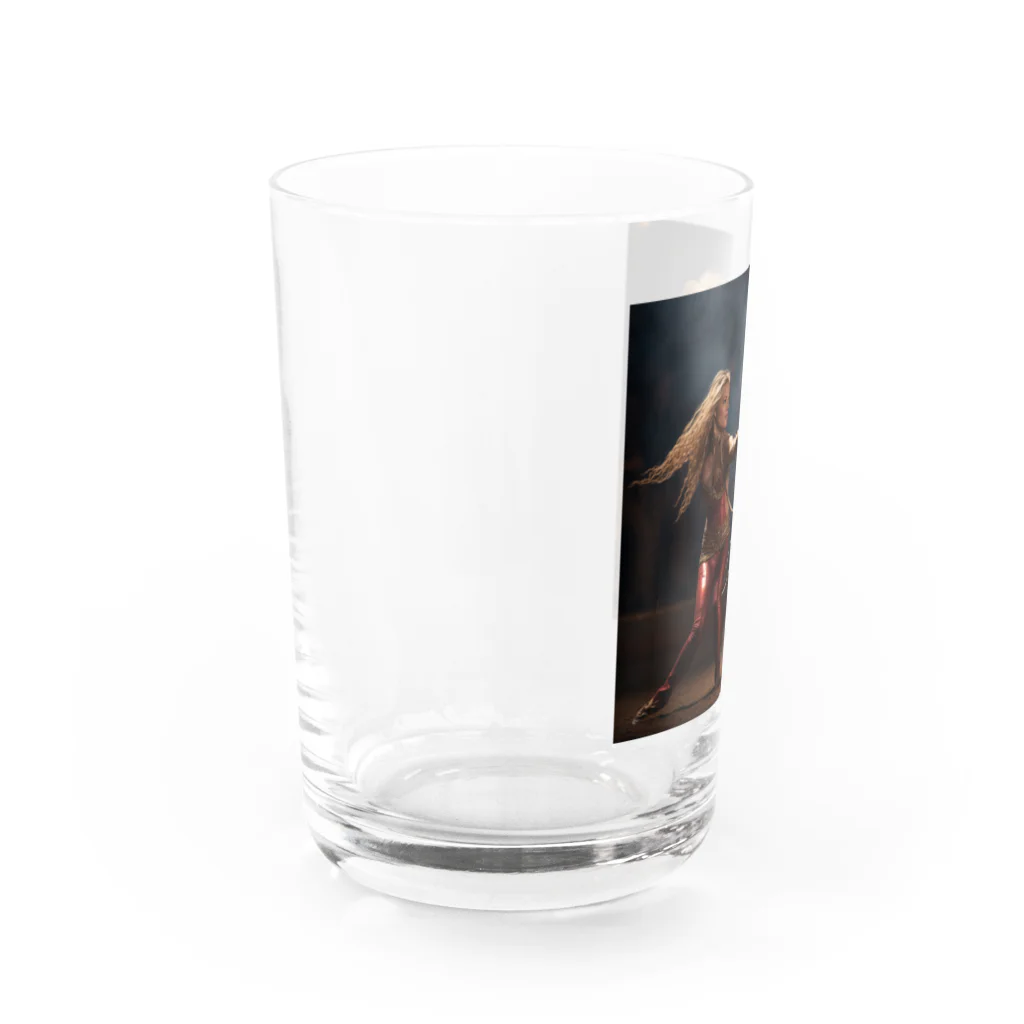 AQUAMETAVERSEのライオンの調教師　なでしこ1478 Water Glass :left