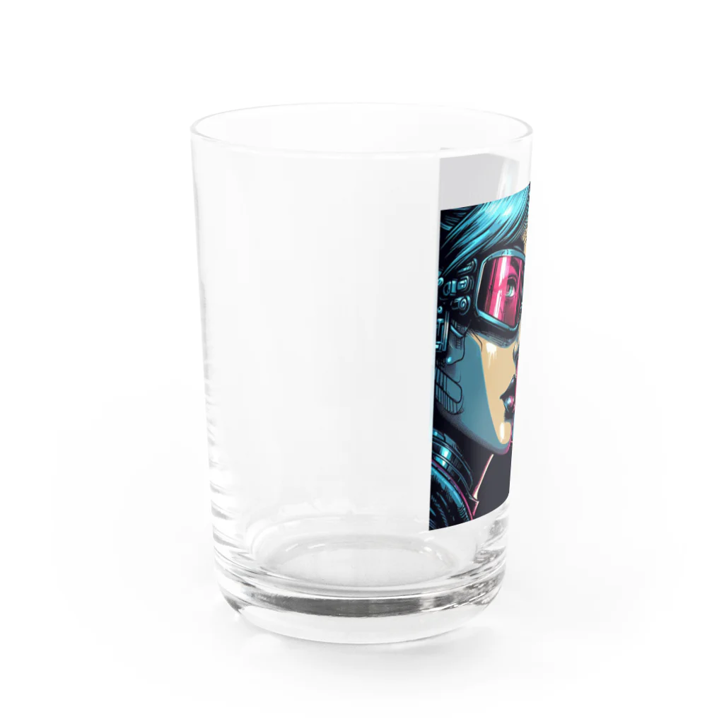 kangekiのサイバーパンクガールNo.42 Water Glass :left