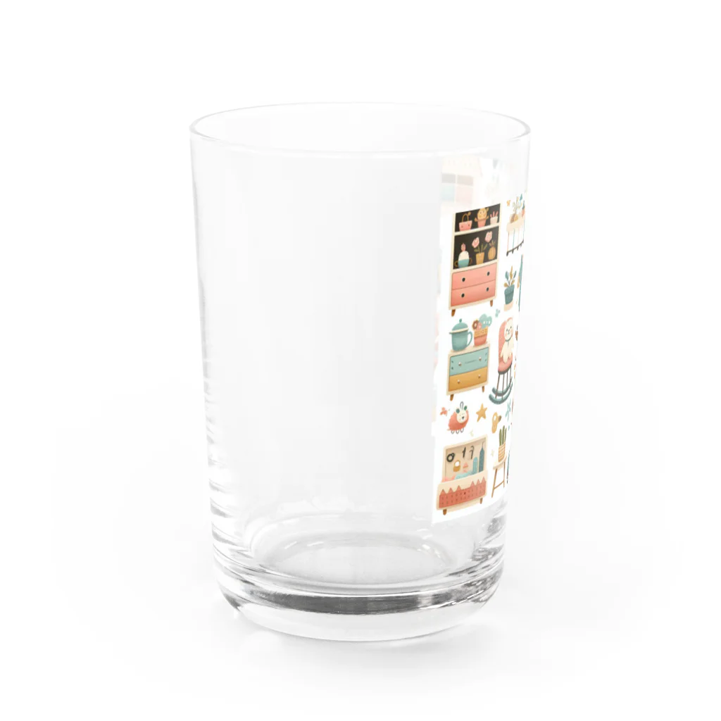 greenQの北欧の家具 Water Glass :left