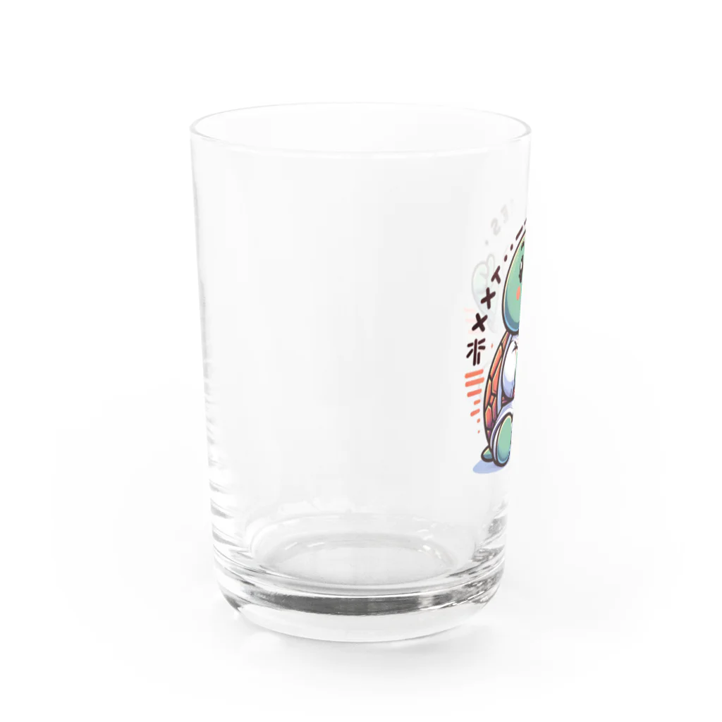 Mushikingの武道カメ Water Glass :left