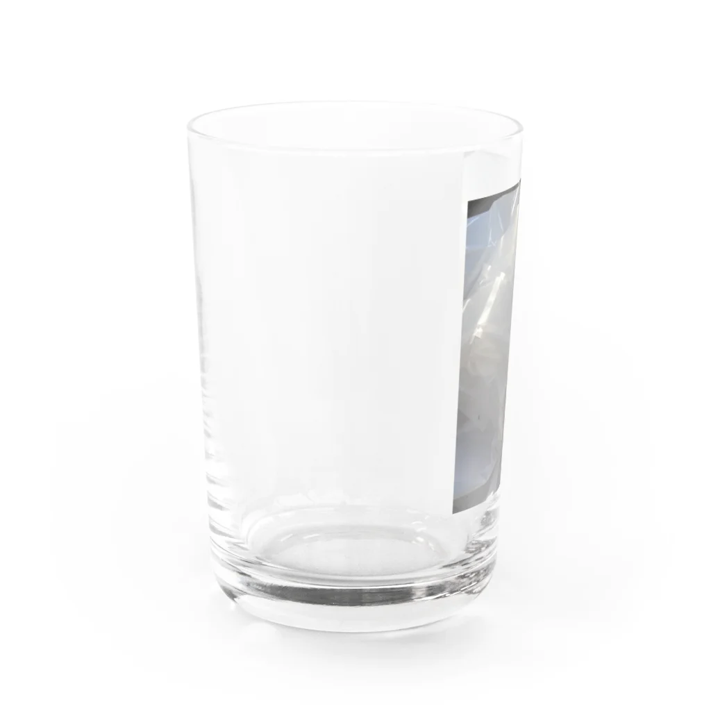 オハナさんのびにーるちゃん Water Glass :left