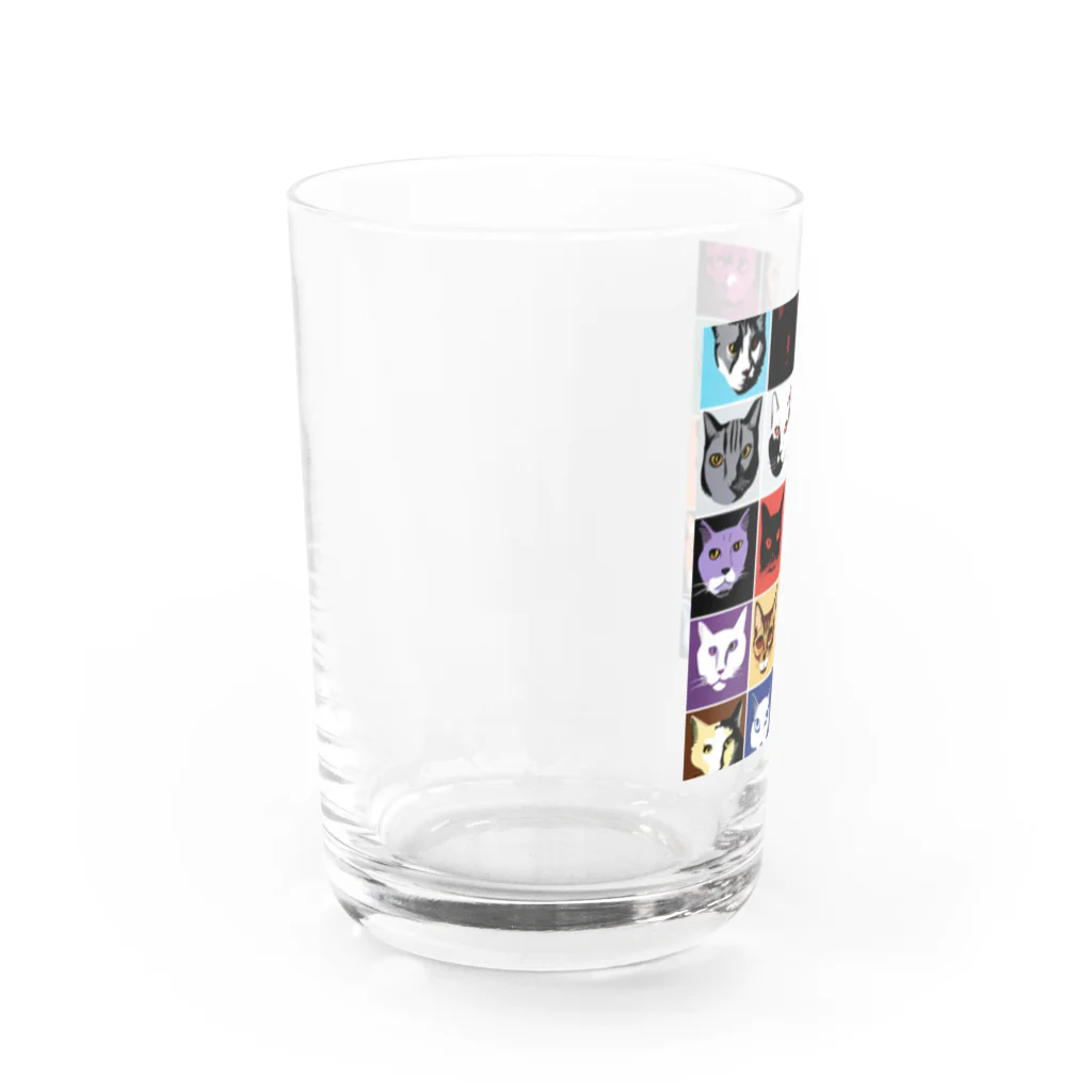 PAC (ポップアートキャット）のPAC (ポップアートキャット) Water Glass :left