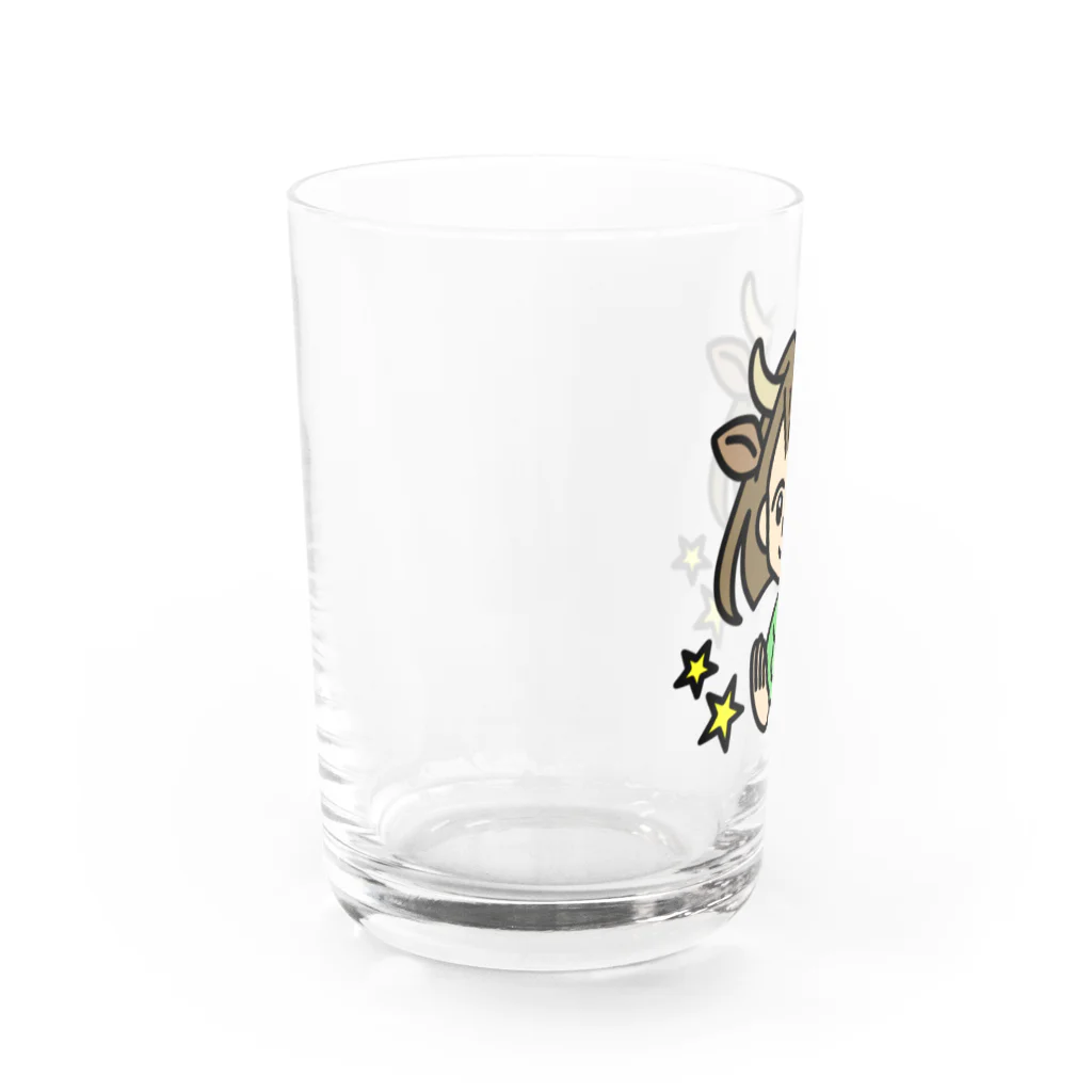 Yukarinaの星座ショップのおうし座♉ Water Glass :left