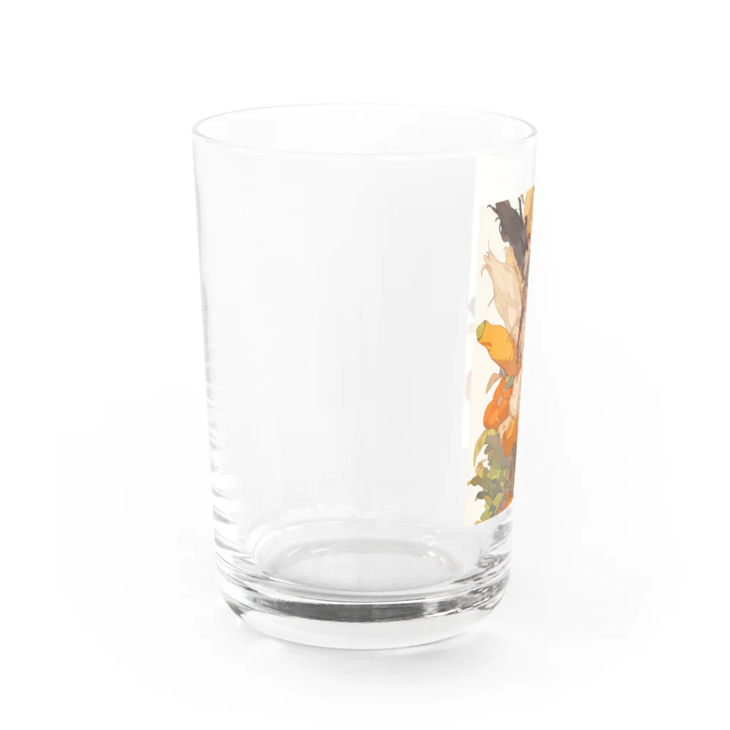 AQUAMETAVERSEの野菜娘　なでしこ1478 Water Glass :left