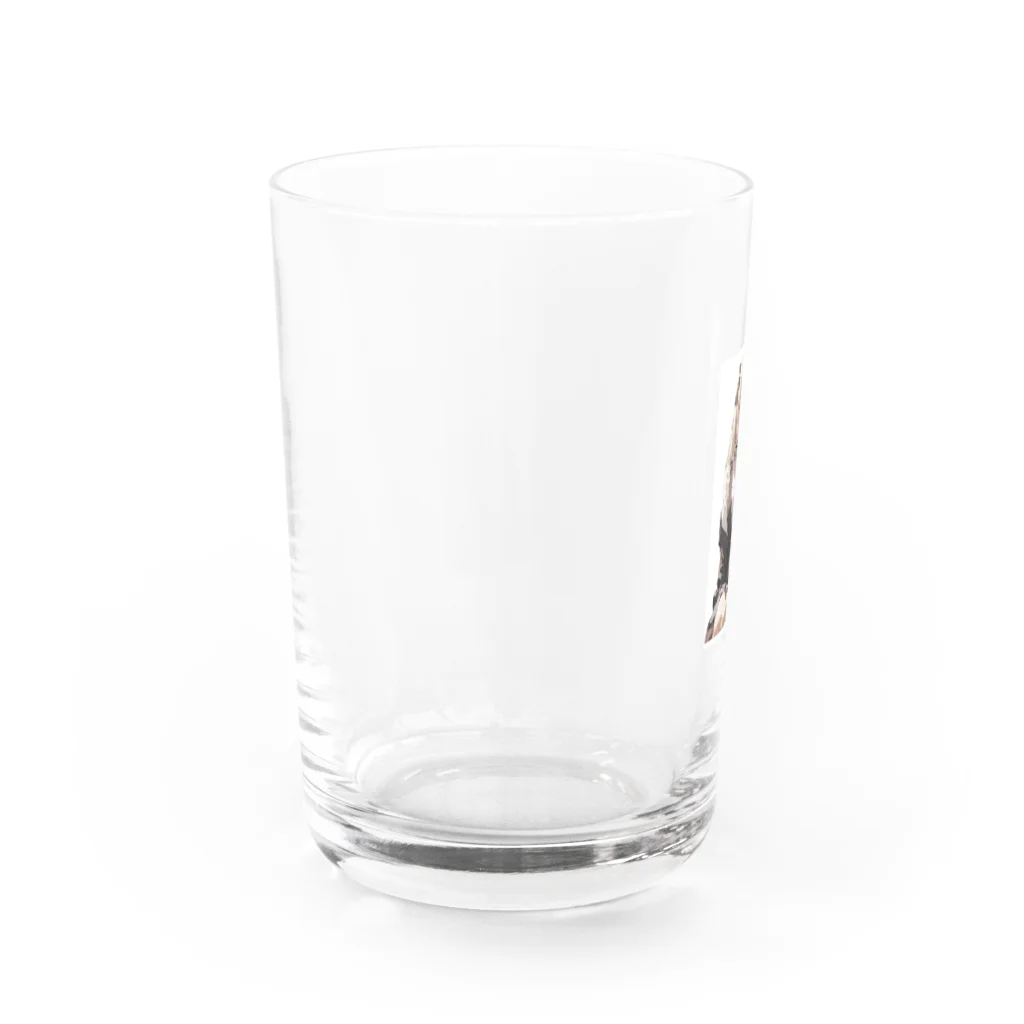 ビッグスマイルライフの金髪美女 Water Glass :left