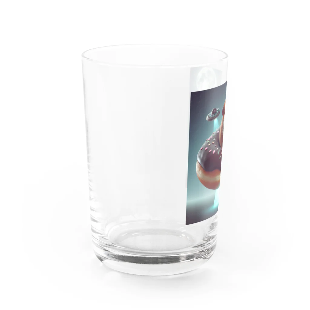 ごんぎつねのUFOモルモット Water Glass :left