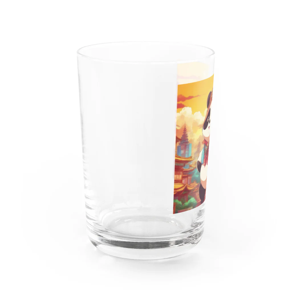 crazypanda2の冒険パンダ Water Glass :left