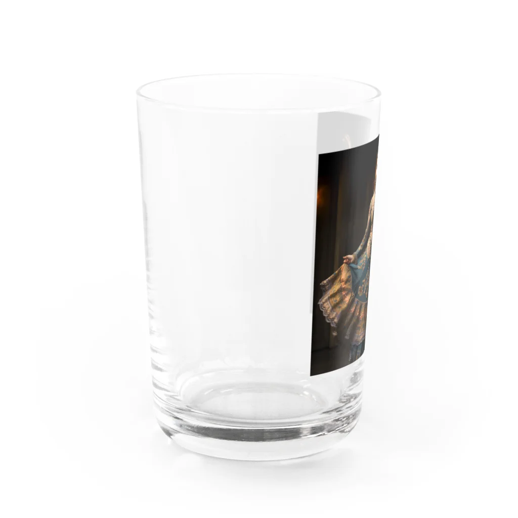 AQUAMETAVERSEの豪華な衣装ダンサーの踊りを披露　なでしこ1478 Water Glass :left