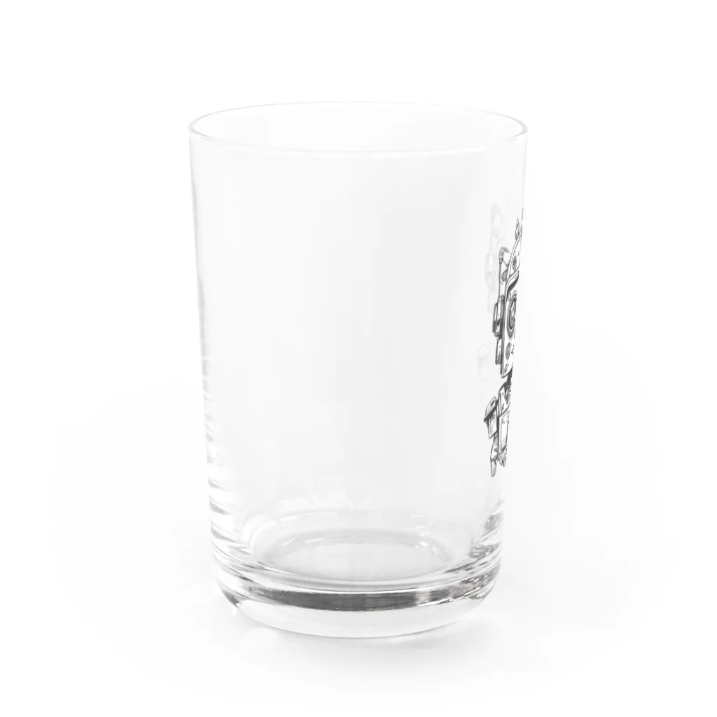 mirinconixのじっと見るガラクタくん Water Glass :left