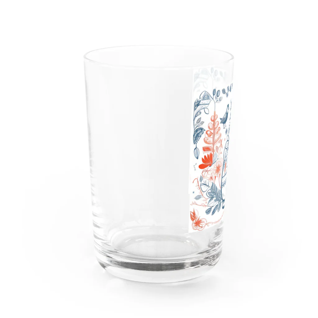 (っ◔◡◔)っ ♥ Le Petit Trésor ♥の花の詩カップ(The Flower Poetry Cup) Water Glass :left