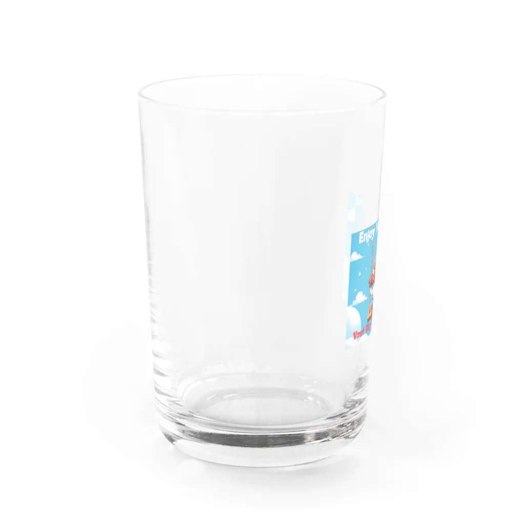 lblの広いお空・大きなブランコ Water Glass :left