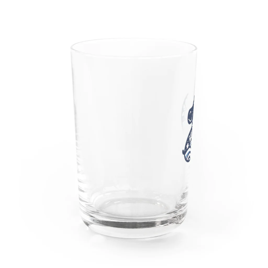 MYoshiの和柄　カバ④ Water Glass :left