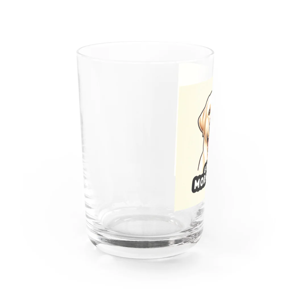 keikei5のキュートなゴールデンレトリバー Water Glass :left