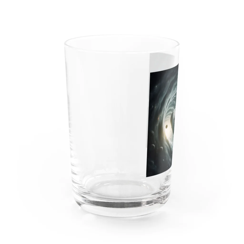 age3mのブラックホール Water Glass :left