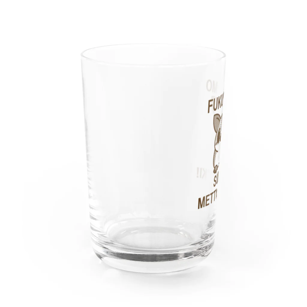 meguminのフクモモは好き？ Water Glass :left