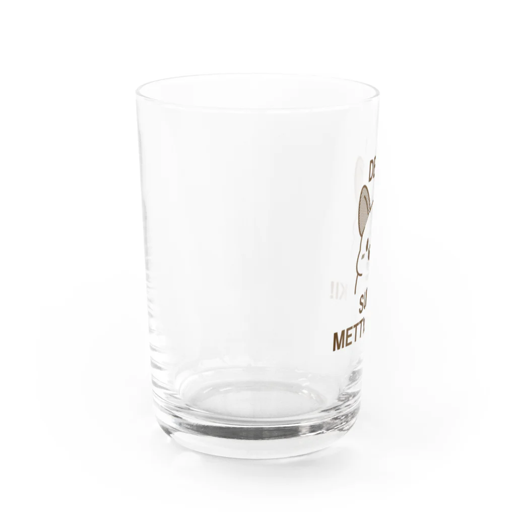 meguminのデグーは好き？ Water Glass :left