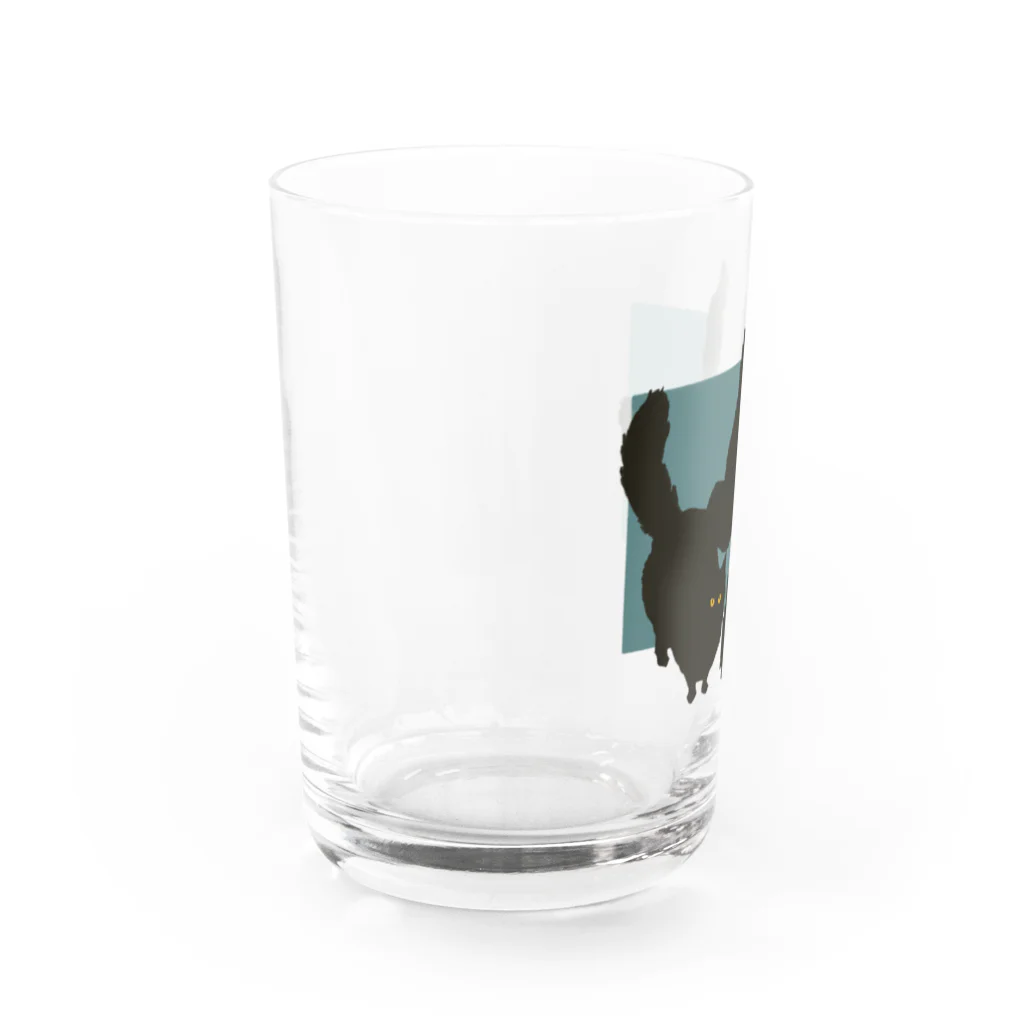 さくりのおやすみショップの黒猫の見た夢 Water Glass :left