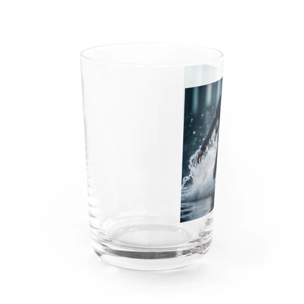 ninja925の水の上を走る忍者 Water Glass :left