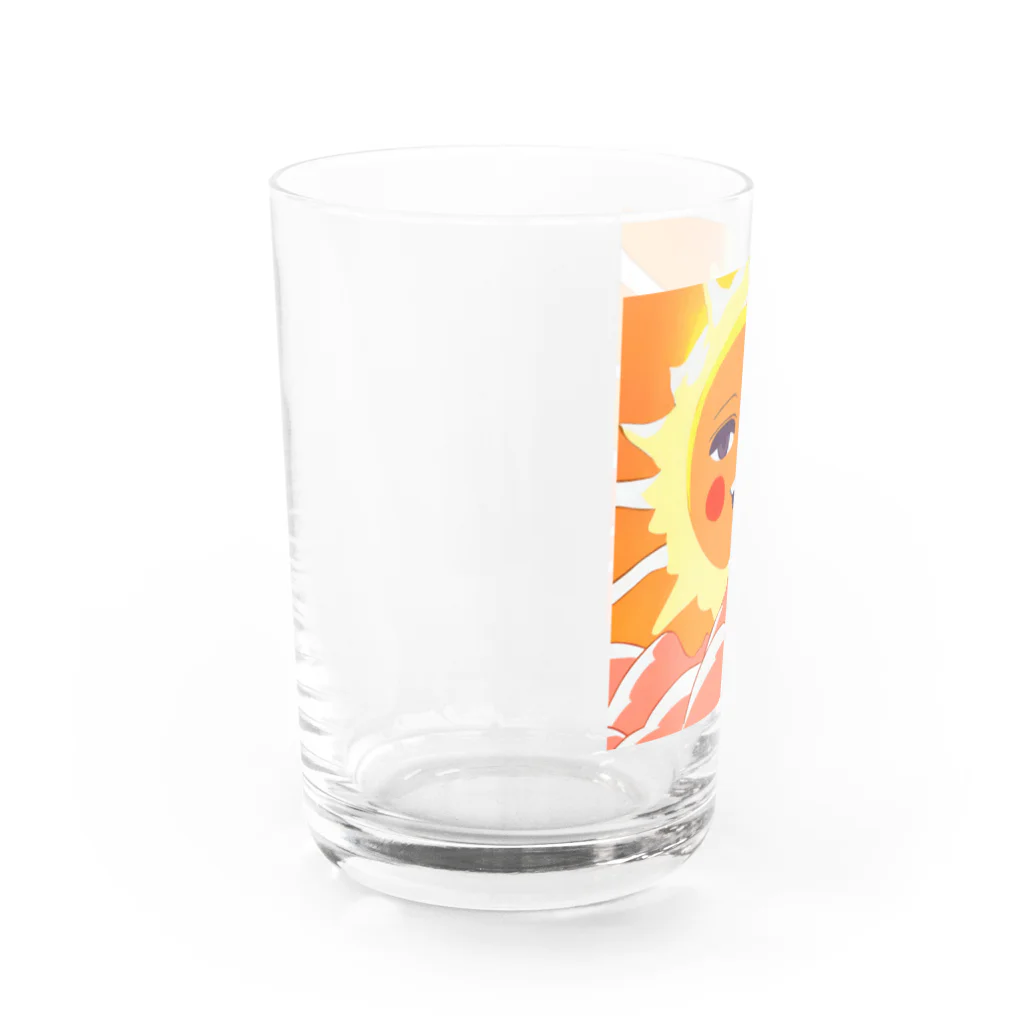 Kousuke2の太陽のように明るく元気よく Water Glass :left