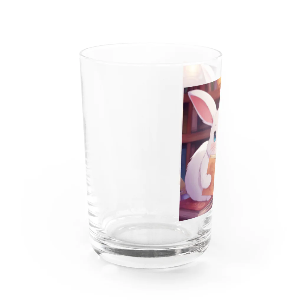 hono想(そう)イタグレ日記の本を読んで魔法を勉強中なのだ Water Glass :left