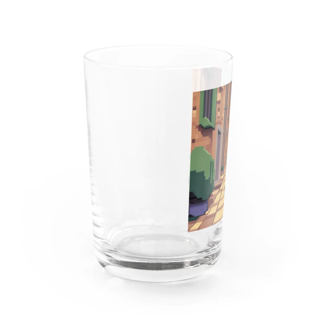 中村悠弥の街を走るシュナウザー Water Glass :left