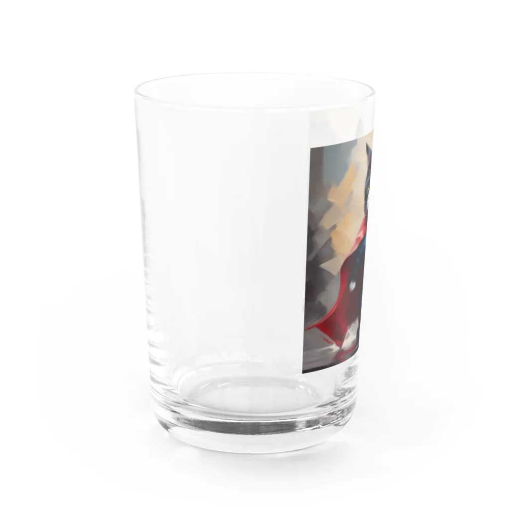 mika amanogawaのスーパーヒーロー Water Glass :left