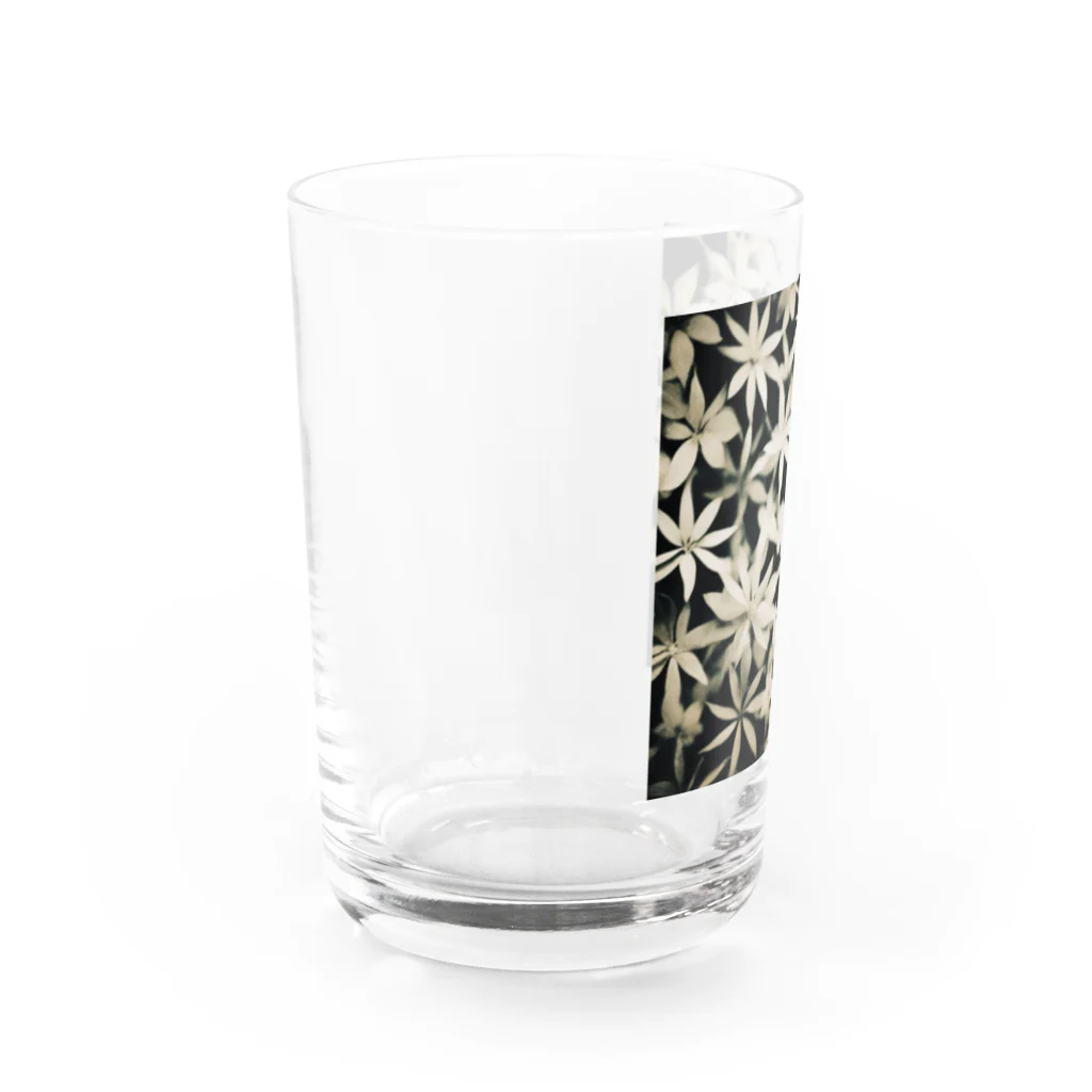 ituituの花柄ファッション Water Glass :left