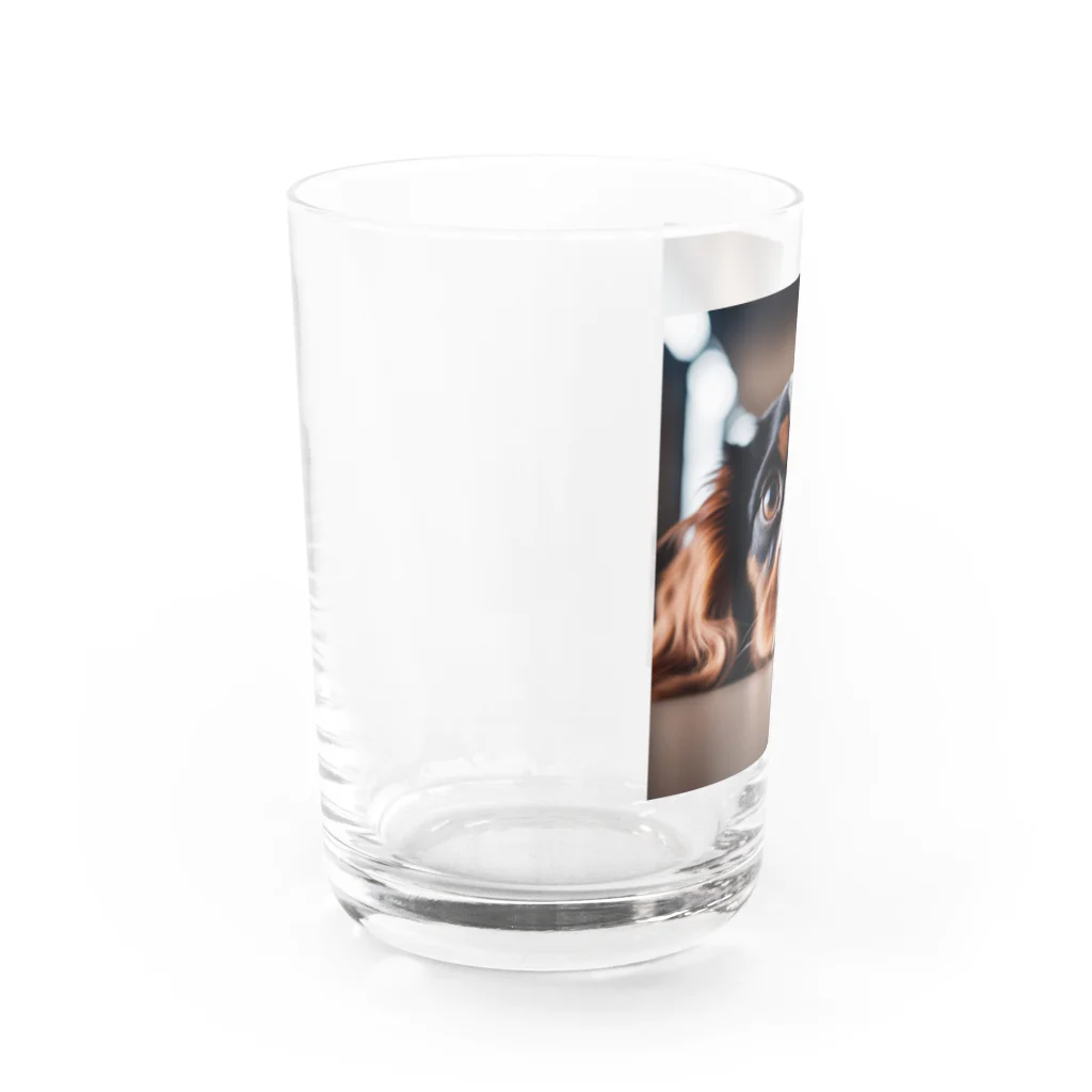 LoraCafeの見つめてBarry Water Glass :left