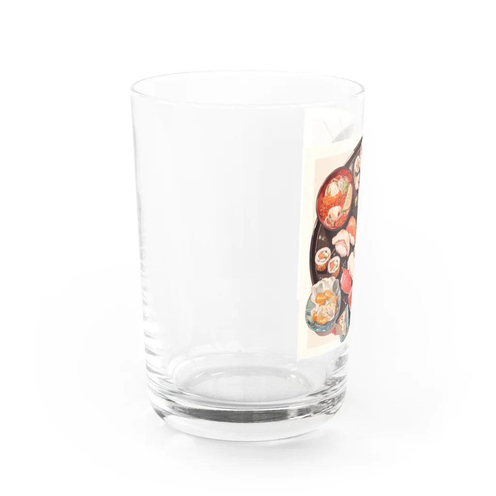 AQUAMETAVERSEの寿司 Marsa 106 Water Glass :left