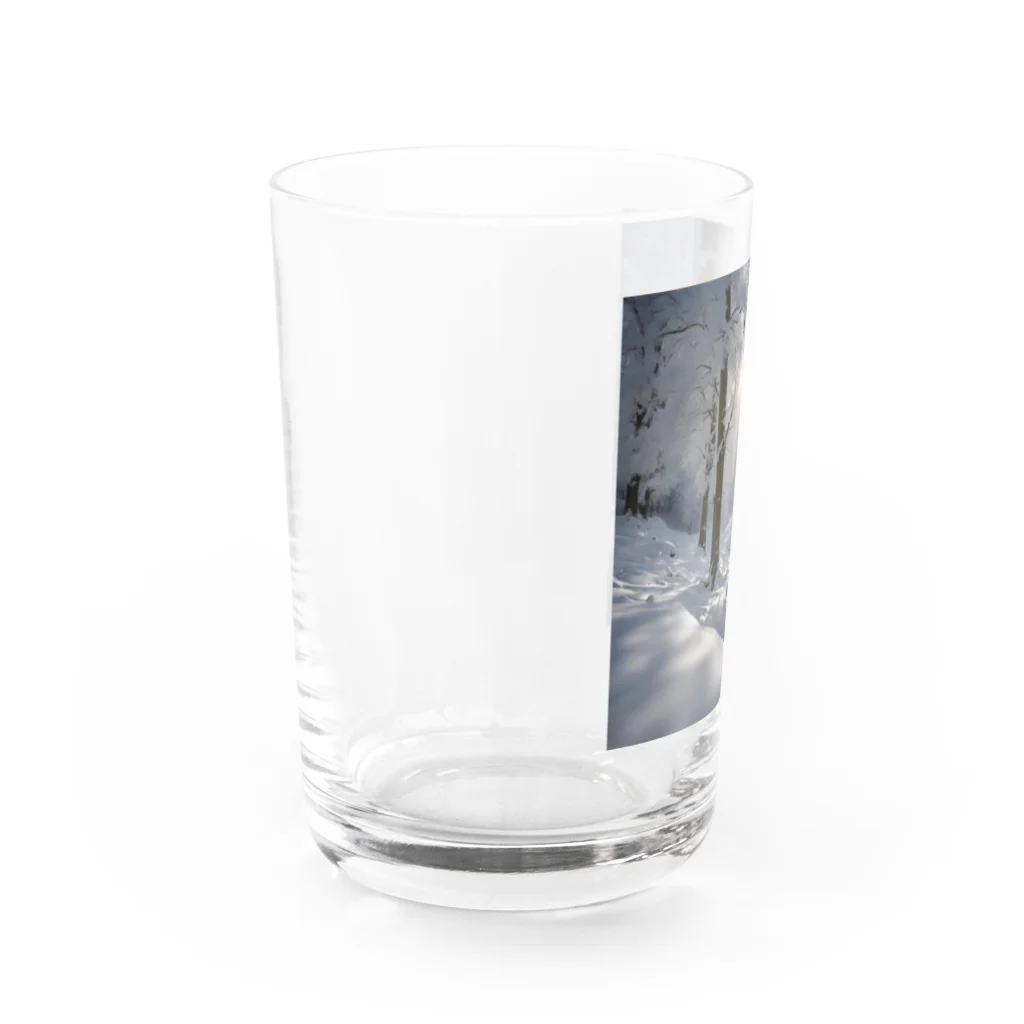 Atrantickの美しい雪景色グッズ Water Glass :left
