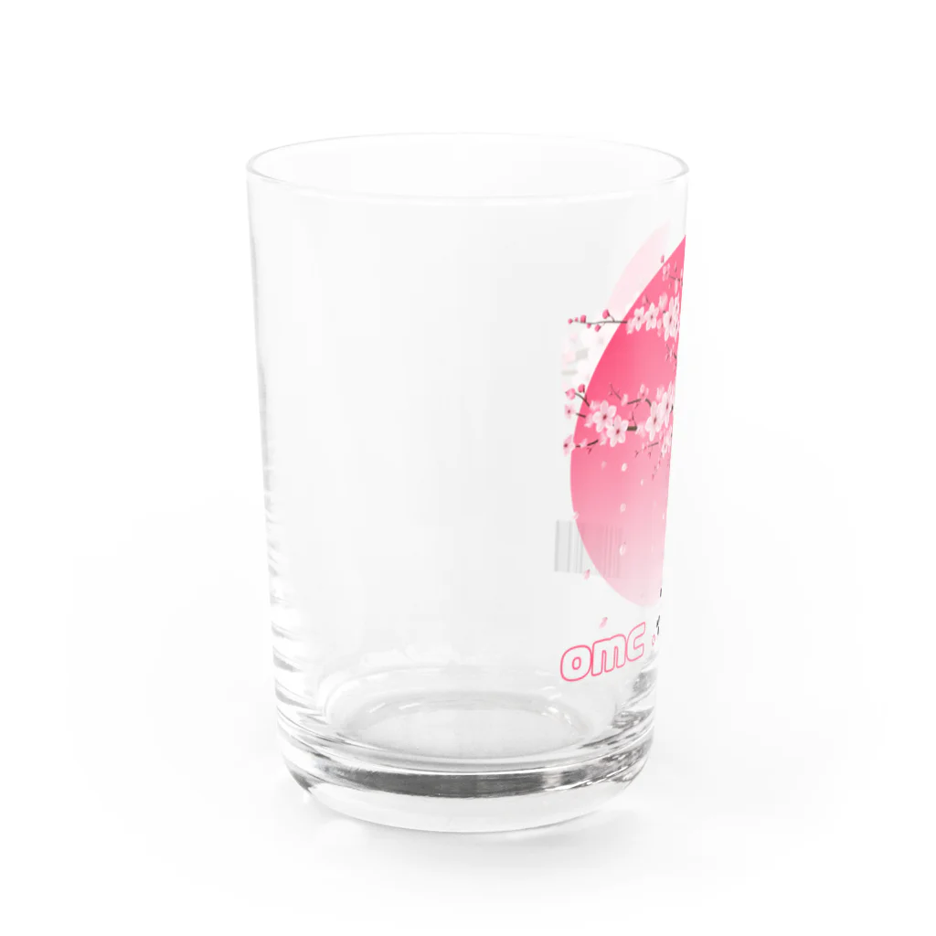 おもちショップのさくら Water Glass :left