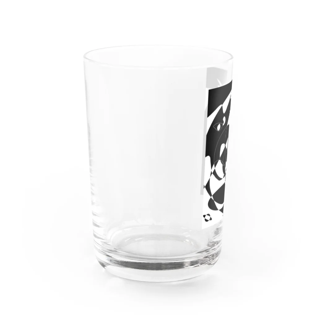 Raitaaa-Reeの黒色世界 Water Glass :left