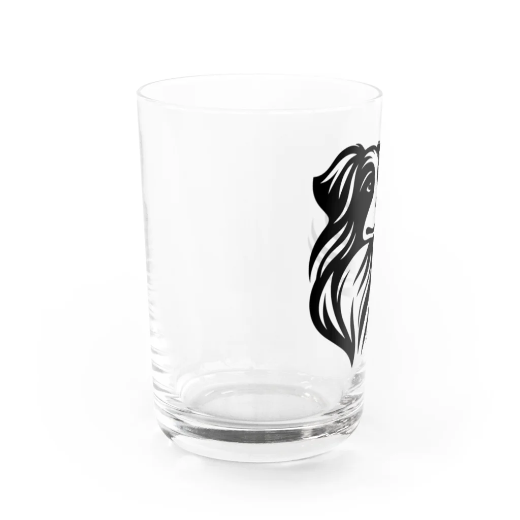 binta0303のスタイリッシュドッグ Water Glass :left