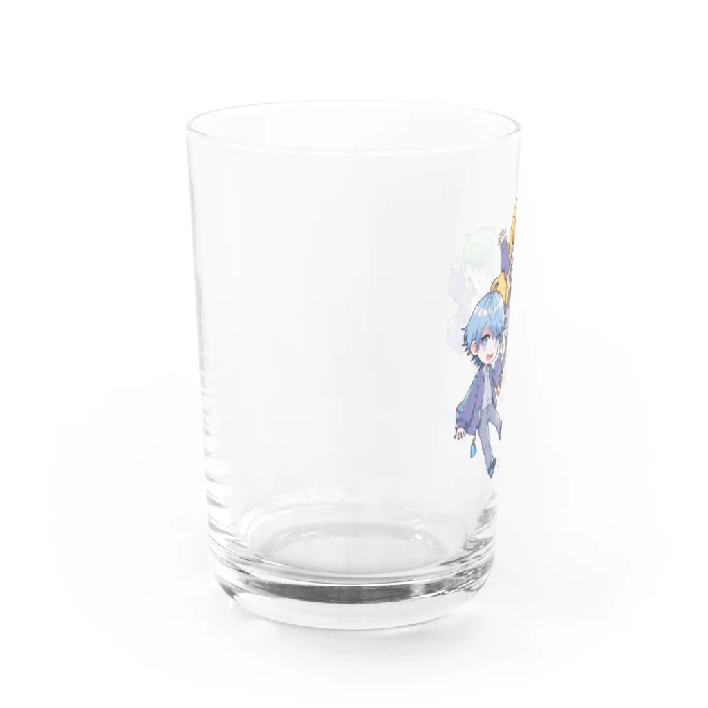 ohiyade_ippaiのお冷で一杯_全員集合ver Water Glass :left