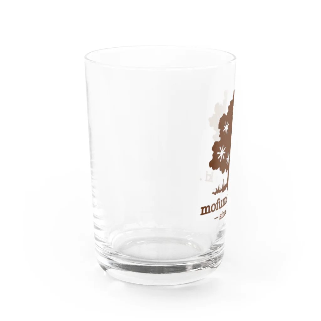 モフモフと木の『モフモフと木』オリジナルロゴグッズ Water Glass :left