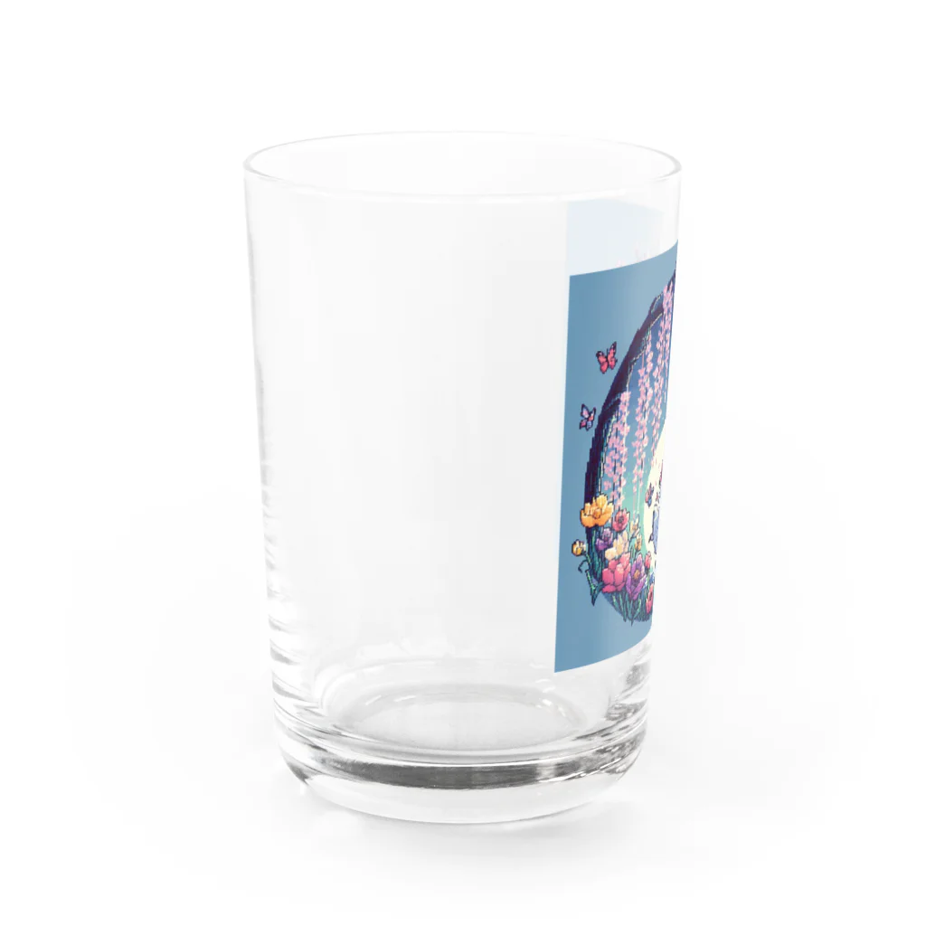 カラクラの春の訪れ Water Glass :left