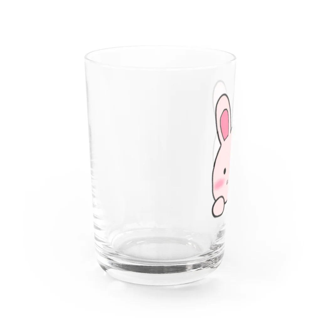 うさぎショップ！！のうさぎん Water Glass :left