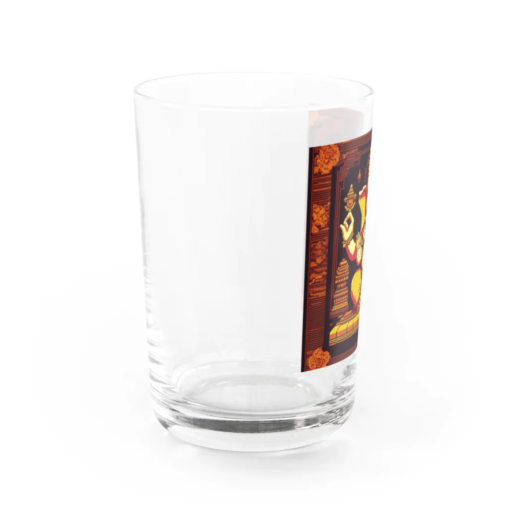 ganeshaの音楽を奏でるガネーシャ Water Glass :left