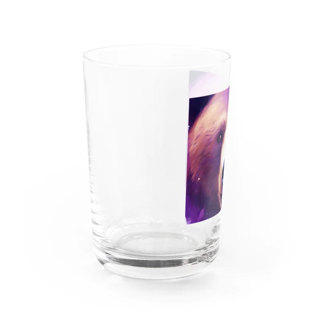 kumanekosanndaisukiのくまくまくまくまくま Water Glass :left