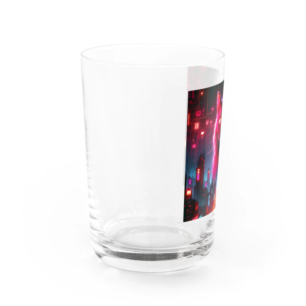 たいさのへやのサイバーたいさプレッシャー Water Glass :left