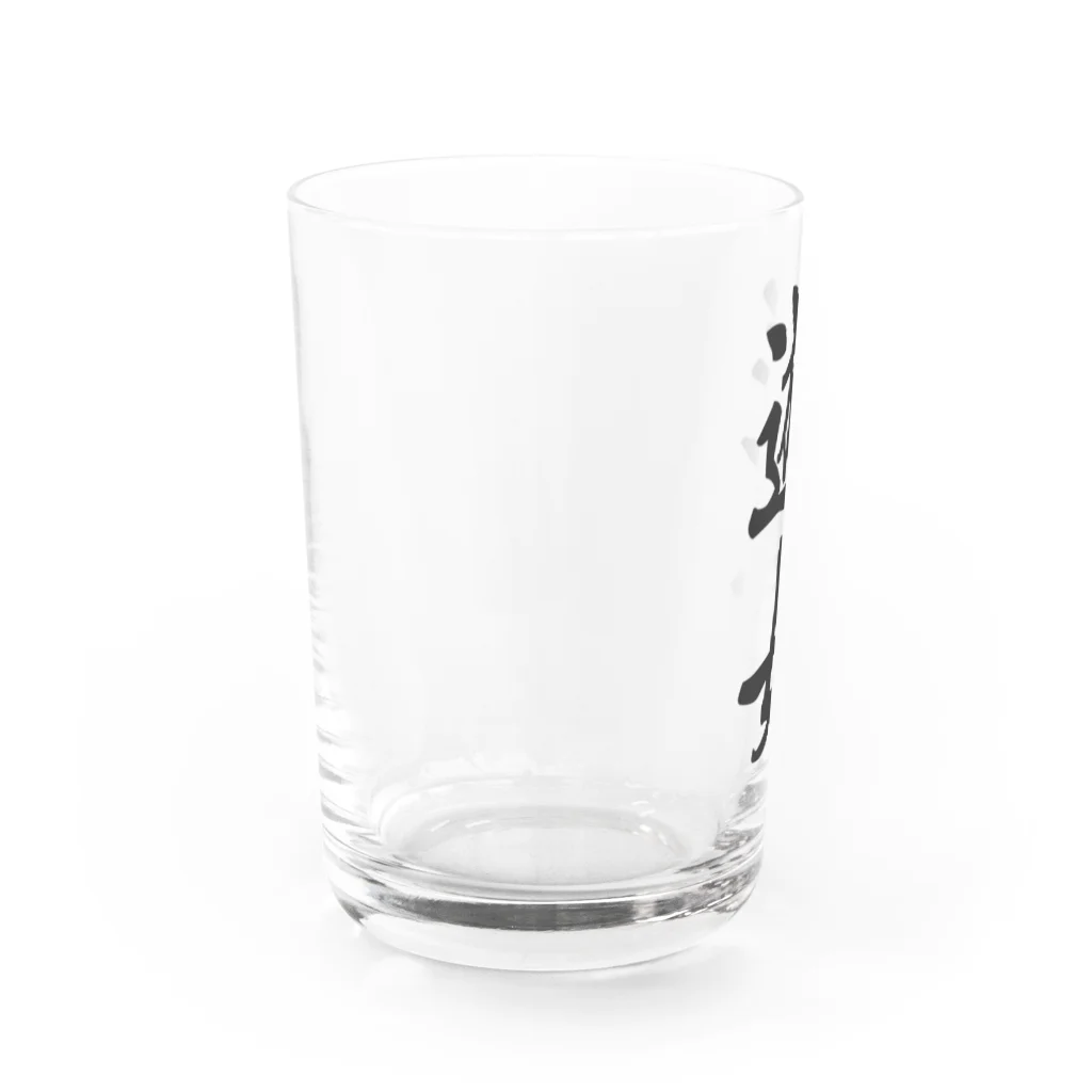 着る文字屋の遊女 Water Glass :left