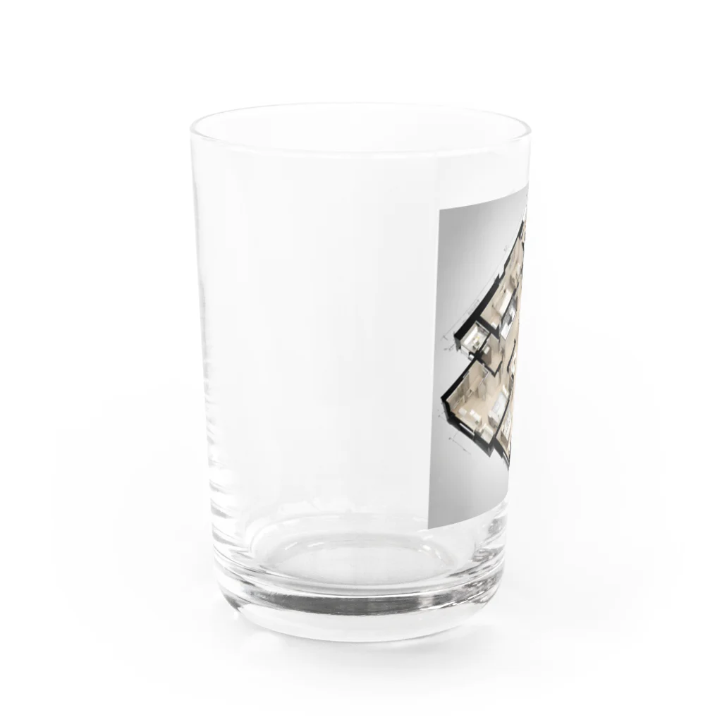 kazuu0529のこれもまた１つの住処 Water Glass :left