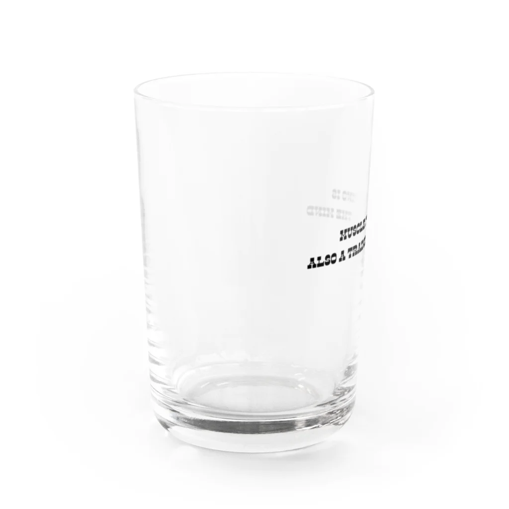 muscle_0419のMuscle training is also a training of the mind. Water Glass :left