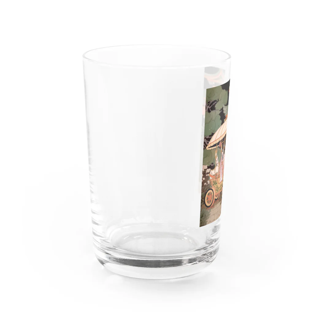 AQUAMETAVERSEの遊覧を楽しむ　クニちゃん　2496 Water Glass :left